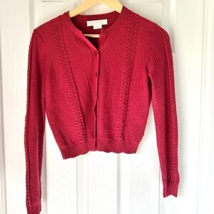 Gal Meets Glam Lynn Cropped Cardigan